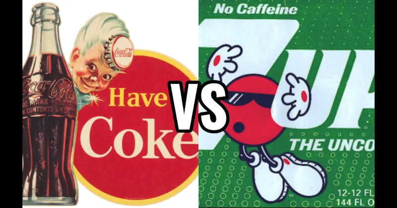 7UP Spot (Cool Spot) vs. Sprite Boy (Coca-Cola)