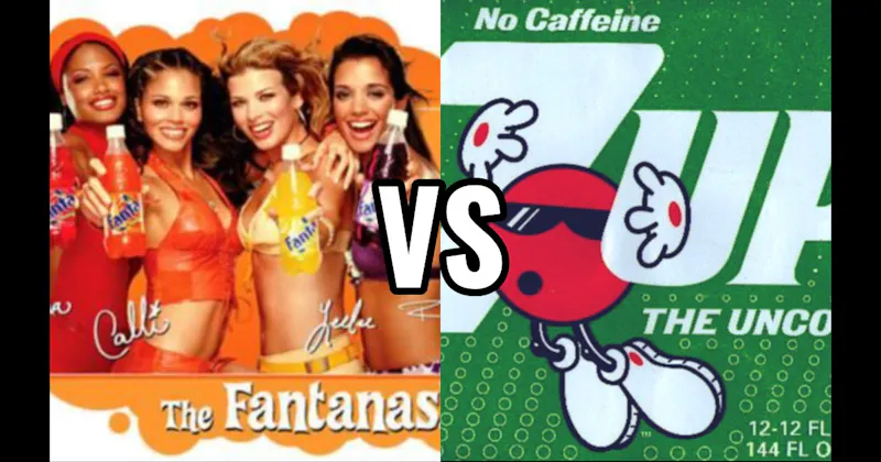 7UP Spot (Cool Spot) vs. The Fantanas (Fanta)