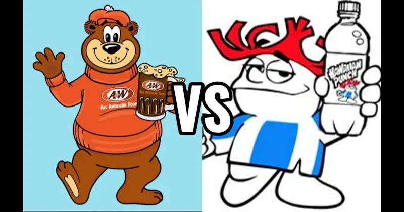 A&W Root Bear vs. Punchy (Hawaiian Punch)