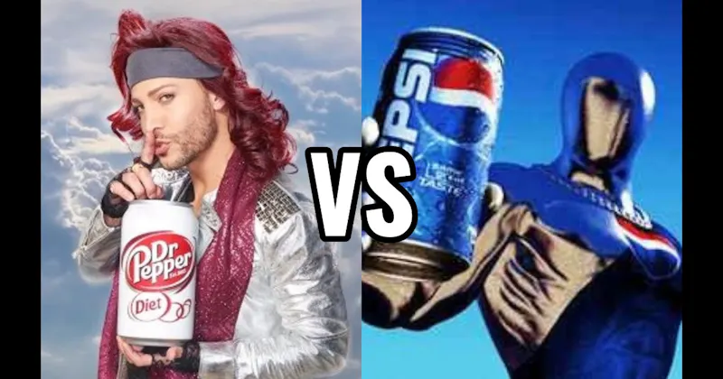 Dr Pepper’s Lil’ Sweet vs. Pepsi Man