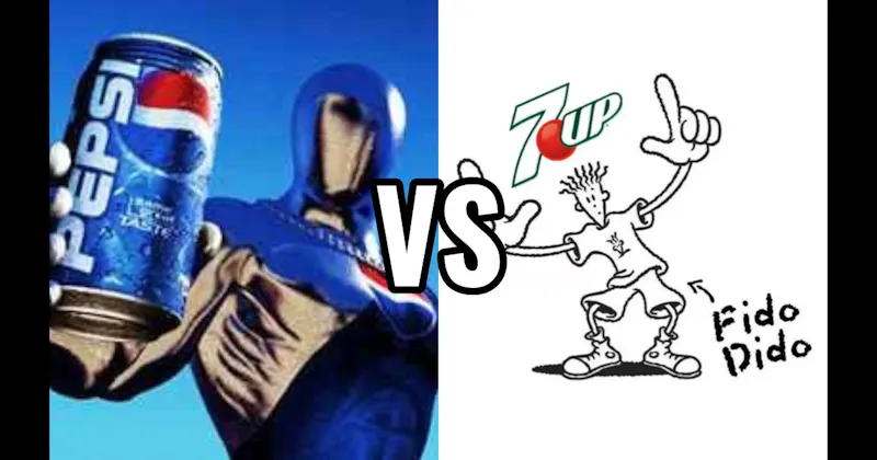 Fido Dido (7UP) vs. Pepsi Man