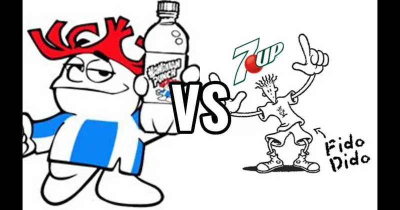 Fido Dido (7UP) vs. Punchy (Hawaiian Punch)