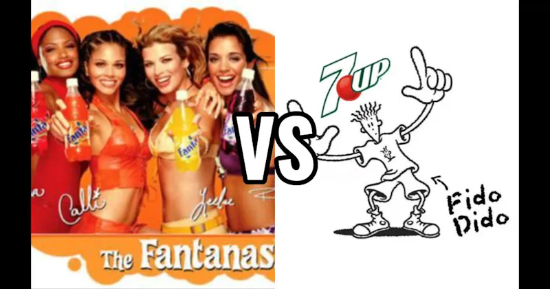 Fido Dido (7UP) vs. The Fantanas (Fanta)