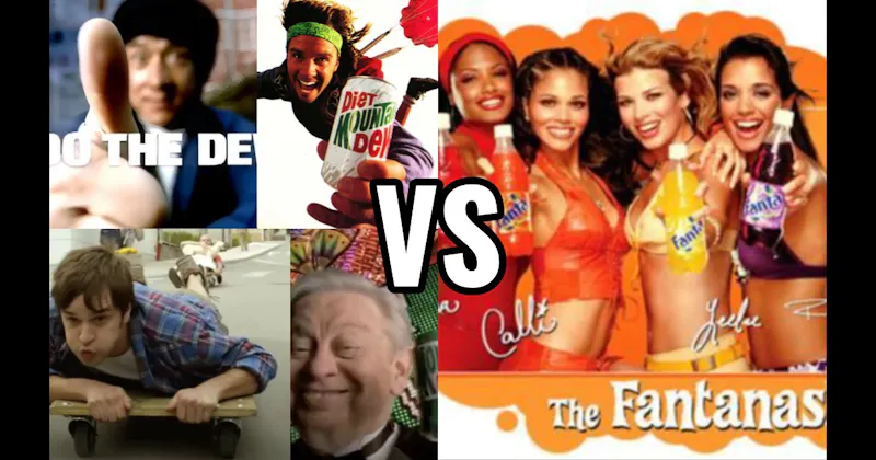 Mountain Dew’s “Do the Dew” Crew vs. The Fantanas (Fanta)