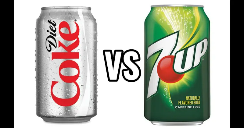 7-Up vs. Diet Coke