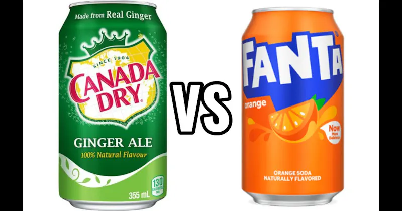 Canada Dry Ginger Ale vs. Fanta