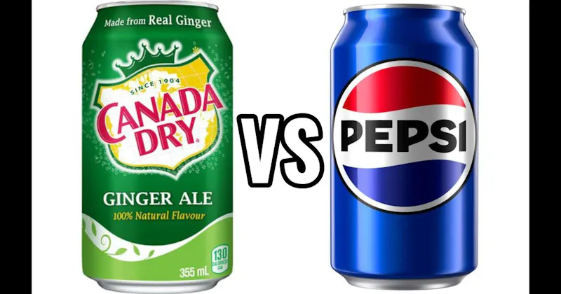 Canada Dry Ginger Ale vs. Pepsi