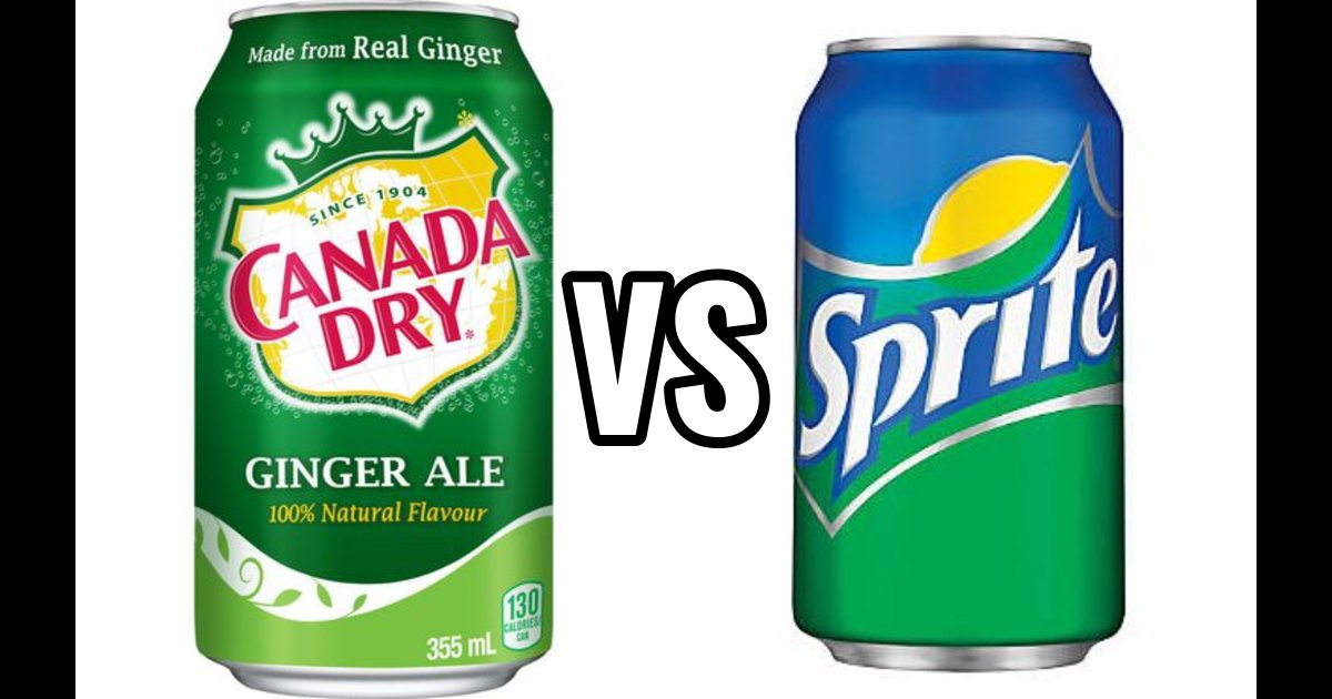 Ginger Ale Vs Sprite