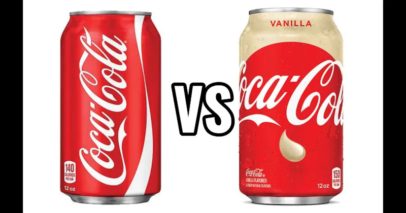 Coca-Cola vs. Vanilla Coke