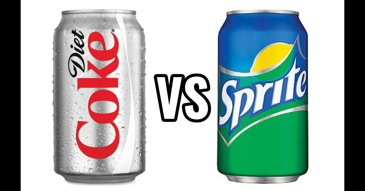 Diet Coke vs Sprite: Sprite Leads