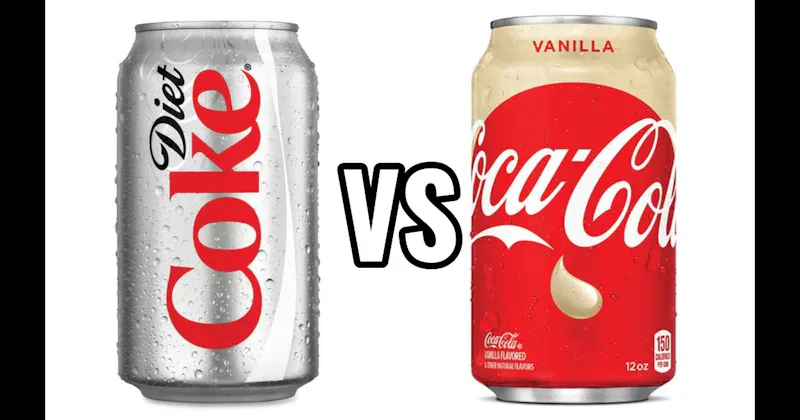 Diet Coke vs. Vanilla Coke