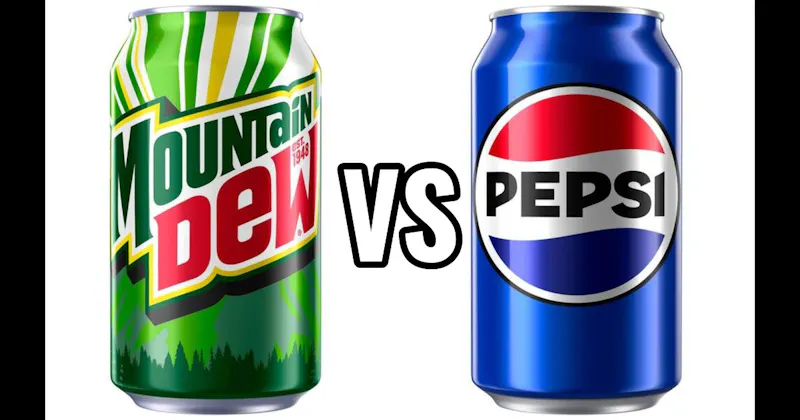 Mountain Dew vs. Pepsi
