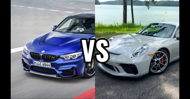 BMW M3 vs. Porsche 911 Carrera