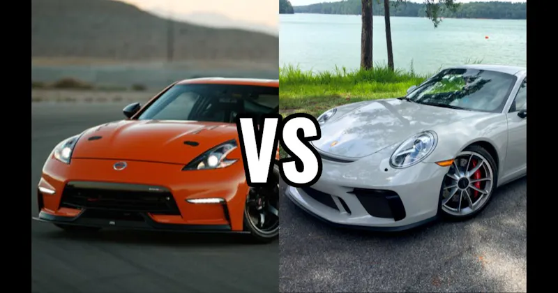 Nissan 370z vs. Porsche 911 Carrera