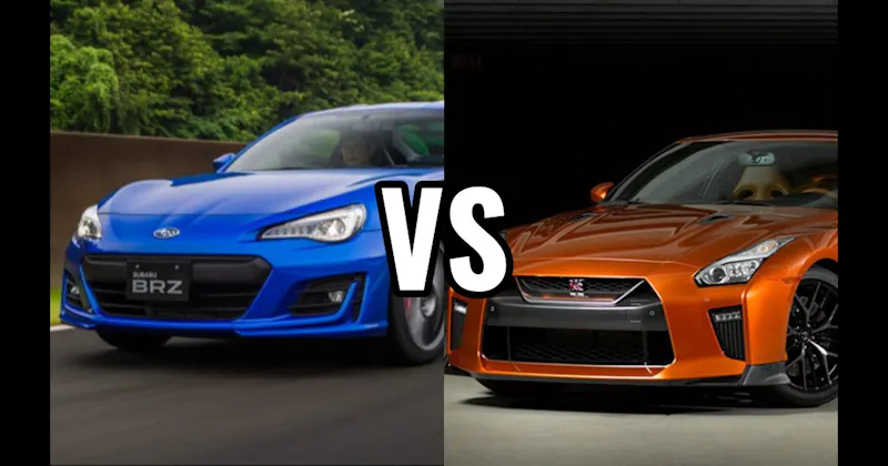 Nissan GT-R vs. Subaru BRZ