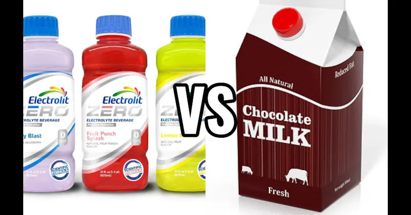Chocolate Milk vs. Electrolit