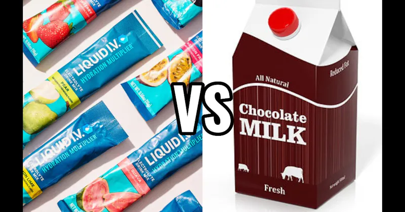 Chocolate Milk vs. Liquid I.V.