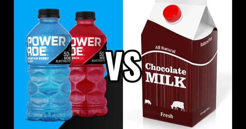 Chocolate Milk vs. Powerade