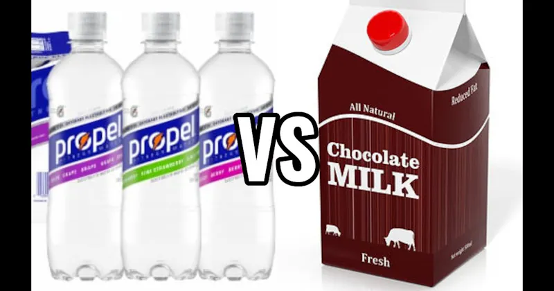 Chocolate Milk vs. Propel