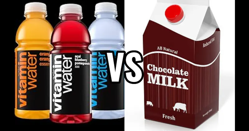 Chocolate Milk vs. Vitaminwater