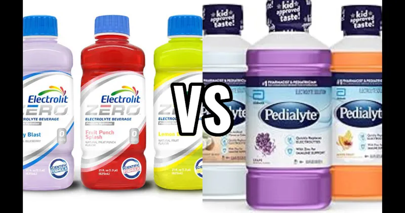 Electrolit vs. Pedialyte