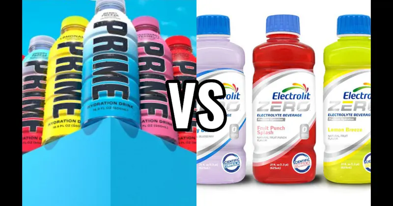Electrolit vs. Prime Hydration