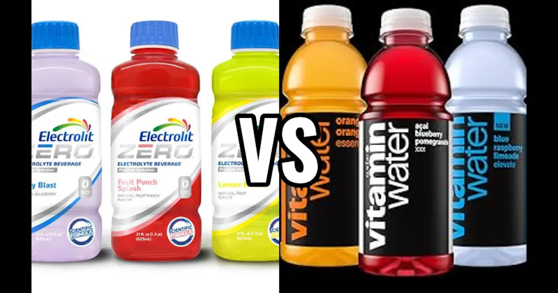 Electrolit vs. Vitaminwater