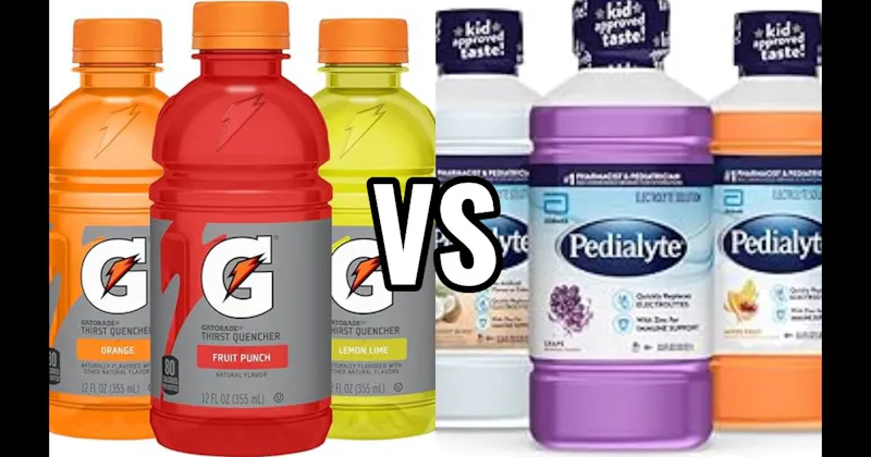 Gatorade vs. Pedialyte