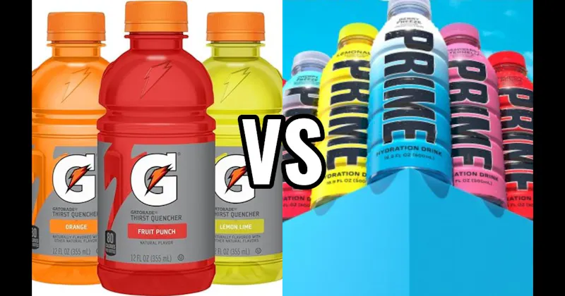 Gatorade vs. Prime Hydration