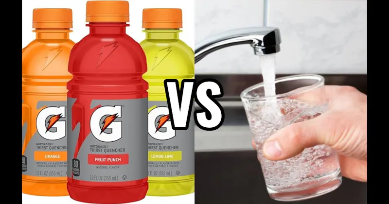 Gatorade vs. Tap Water