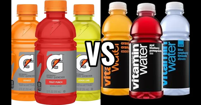 Gatorade vs. Vitaminwater