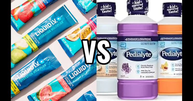 Liquid I.V. vs. Pedialyte