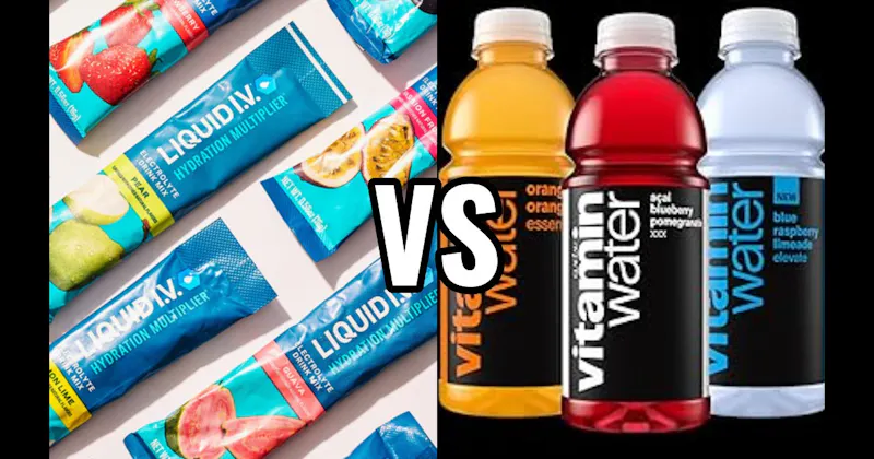 Liquid I.V. vs. Vitaminwater