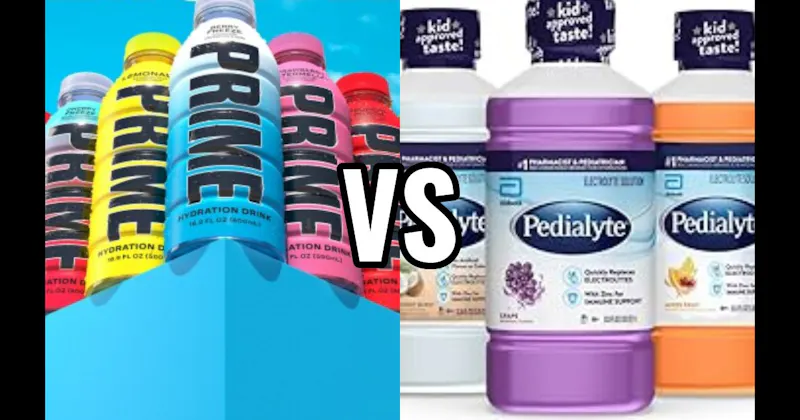 Pedialyte vs. Prime Hydration