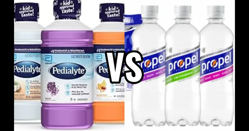 Pedialyte vs. Propel