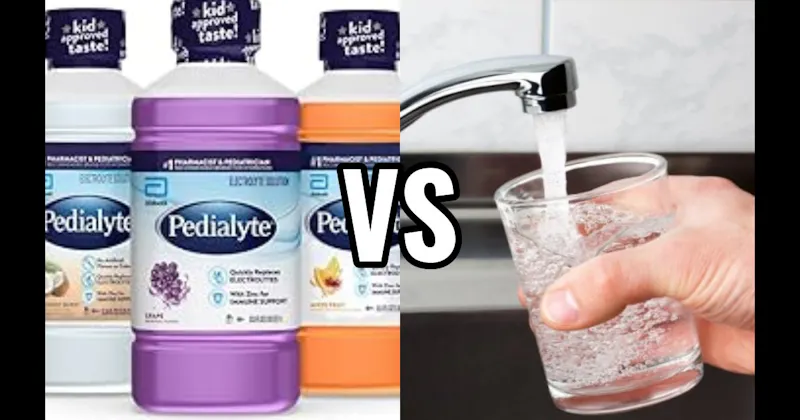Pedialyte vs. Tap Water