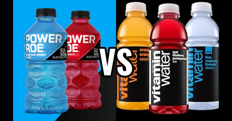 Powerade vs. Vitaminwater