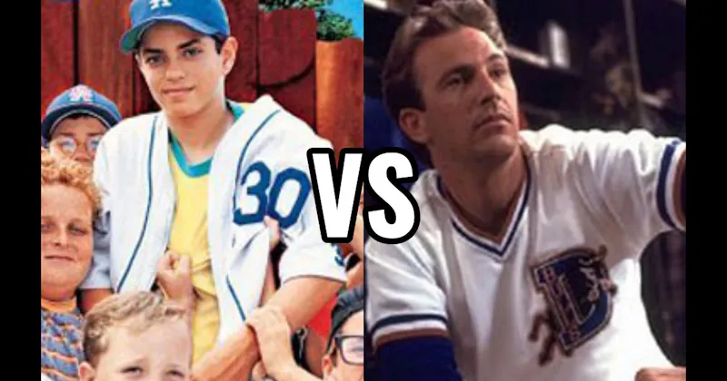 Benny “The Jet” (The Sandlot) vs. Crash Davis (Bull Durham)