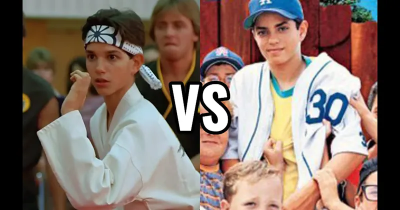 Benny “The Jet” (The Sandlot) vs. Daniel LaRusso (Karate Kid)