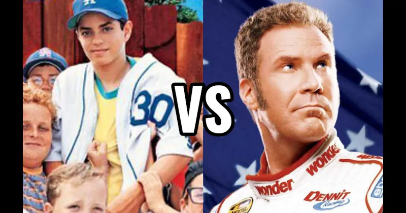 Benny “The Jet” (The Sandlot) vs. Ricky Bobby (Talladega Nights)