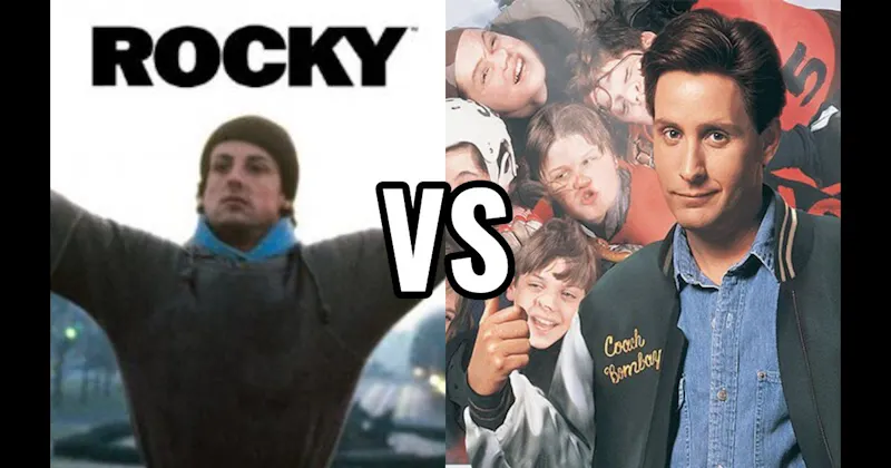 Coach Bombay (Mighty Ducks) vs. Rocky Balboa (Rocky)