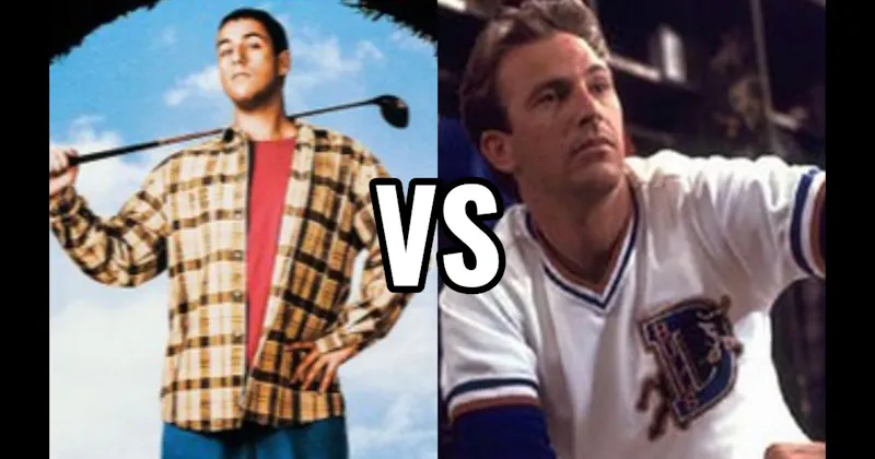 Crash Davis (Bull Durham) vs. Happy Gilmore (Happy Gilmore)