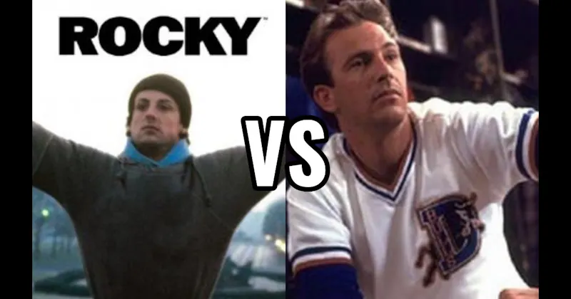 Crash Davis (Bull Durham) vs. Rocky Balboa (Rocky)
