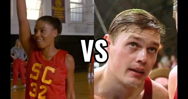 Jimmy Chitwood (Hoosiers) vs. Monica Wright (Love Basketball)