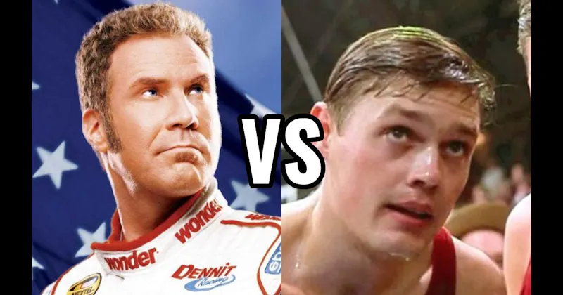 Jimmy Chitwood (Hoosiers) vs. Ricky Bobby (Talladega Nights)