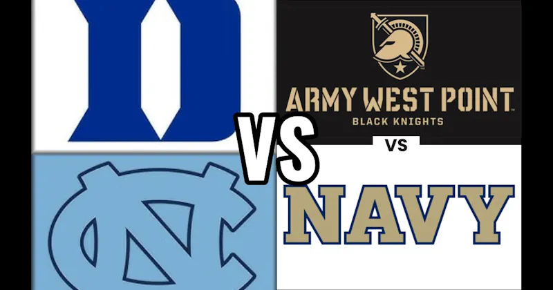 Army vs. Navy (College Football) vs. Duke vs. North Carolina (Basketball)