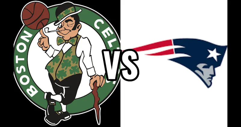 Boston Celtics (NBA) vs. New England Patriots (NFL)