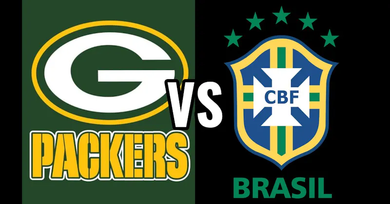 Brazil National Football Team (Soccer) vs. Green Bay Packers (NFL)