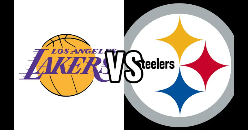 Los Angeles Lakers (NBA) vs. Pittsburgh Steelers (NFL)