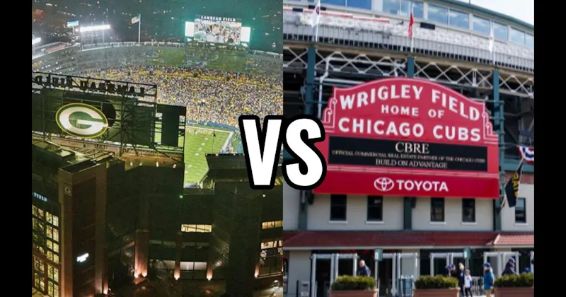 Lambeau Field vs. Wrigley Field